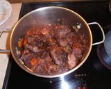 Φωτογραφία βήματος 8 της συνταγής Pasta la victoria siempre! Μοσχαρίσια μάγουλα «χουνκιάρ» με ριγκατόνι