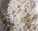 A picture of step 3 of Steamed sabudana khichdi.