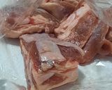 Foto del paso 1 de la receta: Falda al horno con papas - carne económica