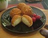 Foto langkah ke 26 dari resep 70. SUS CRUNCHY/CHOUX AU CRAQUELIN dengan VLA ala beard papa's.