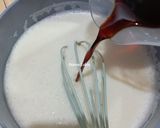 Foto langkah ke 3 dari resep Puding Lumut Gula Merah Lapis Mentega.
