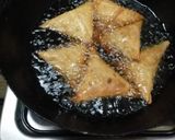A picture of step 5 of Potato samosa #endofyearchallenge.