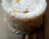 A picture of step 3 of Plain Carrot Rice.