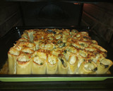 Foto del paso 6 de la receta: Pastel de paccheri rellenos de verdura gratinados