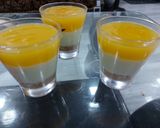 A picture of step 5 of Orange creamy pudding custard.