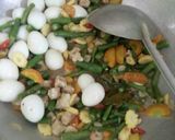 Foto langkah ke 5 dari resep Tumis ceria (kacang panjang, baby corn, wortel).