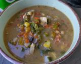 A picture of step 4 of Mix vegetable soup.