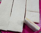 Foto del paso 13 de la receta: 🥪 Sándwiches de miga - variedad 🥪 Queso roquefort, atún, tomate, huevo, ananá, cantimpalo, jamón