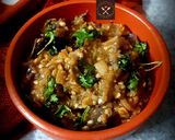 टेस्टी बैंगन भरता (Tasty baingan bharta recipe in hindi) रेसिपी चरण 6 फोटो
