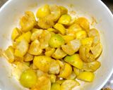 A picture of step 2 of Mircho ka Achar.