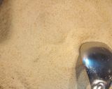 A picture of step 3 of No onion Sooji Upma.