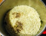 A picture of step 3 of Parda Biryani.