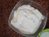 Orange custard pudding