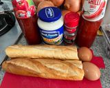 Gambar langkah 1 resipi Roti Bakar Telur (R365).