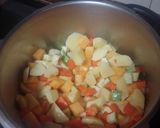 Foto del paso 1 de la receta: Crema vegana de berros y judías tiernas con piña