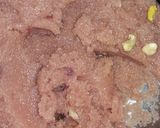 A picture of step 4 of Strawberry halwa.