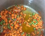 A picture of step 2 of Fried Rice I.