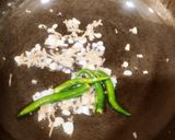 A picture of step 7 of Chilli garlic mushroom.
