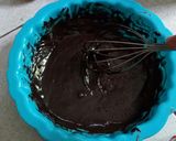 Foto langkah ke 2 dari resep Brownis oreo 4 bahan mekar sempurna, no mixer,no blender.