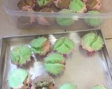 Foto langkah ke 10 dari resep Bolu Kukus Mekar Super Irit 👍🏻👍🏻😍😍.