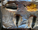 Foto del paso 5 de la receta: Sardinas rellenas de puerro y manzana