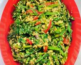 Foto langkah ke 8 dari resep Genjer Sambal Tempe.
