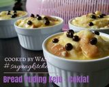 Foto langkah ke 4 dari resep Bread Puding Keju - Coklat.