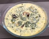 A picture of step 10 of Green Amaranth Leaves Kadhi.
