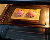 A picture of step 7 of Baked Chandrakala with Yellow Dip.