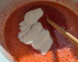 Bazsalikomos-rebarbarás szamócalekvár recept fázis 9 fotója