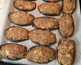Foto del passaggio 8 della ricetta Melanzane ripiene al forno