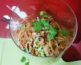 "Zucchini Nudeln" im Glas mit 🥢asia 🥜Erdnuss-Sauce Rezeptschritt 8 Foto