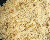 A picture of step 3 of Rava ladoo.