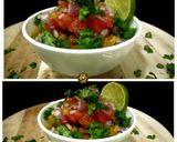 A picture of step 4 of Sukhi Matar ki Ghugni Or Dry Peas Chaat.