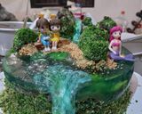 Foto langkah ke 7 dari resep Island Jelly Cake.