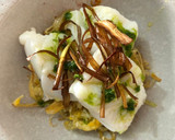 Foto del paso 4 de la receta: Bacalao con revuelto de puerros