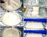A picture of step 2 of Tres Leches Cake With Chocolate Topping.