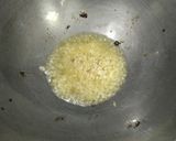 A picture of step 4 of Veg Manchurian.