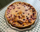 Une image de l'étape 16 de Flan pâtissier aux fruits rouges et cranberries.