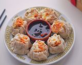 Foto langkah ke 4 dari resep Dimsum Siomay Ayam Udang Wortel Frozen.