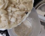 A picture of step 2 of Sugar-apple and banana milkshake.