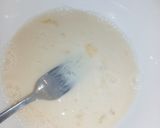 A picture of step 2 of French toast#15orlessminutescookingrecipecontest.