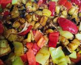 Pas rețetă Salată din vânătă caldă 2 fotografie