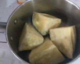 A picture of step 2 of Roast sweet potatatoes.