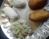 A picture of step 1 of Bread Rolls.