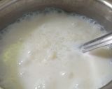 A picture of step 2 of Skimmed milk kheer.
