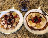 Hình bước làm 3 của món Funnel cake