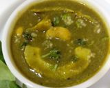 अळूचं फदफदं (aloch fadfand recipe in marathi) रेसिपी स्टेप 10 फोटो 