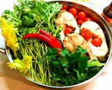 Hình bước làm 6 của món Lẩu Canh Chua Rau Đắng