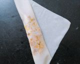 A picture of step 6 of Chicken cheese spring rolls.